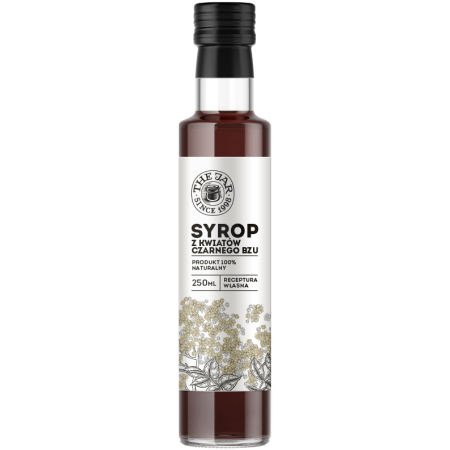 Syrop z kwiatów czarnego bzu The Jar (250 ml)