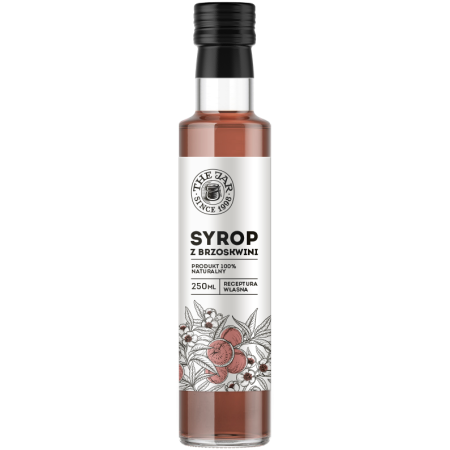 Syrop z brzoskwini The Jar (250 ml)