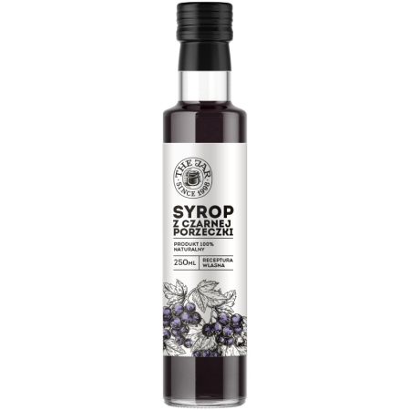 Syrop z czarnej porzeczki The Jar (250 ml)