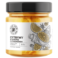 Cytryny w syropie z cynamonem The Jar (210 g)