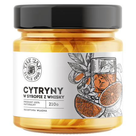 Cytryny w syropie z whisky The Jar (210 g)