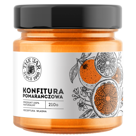 Konfitura pomarańczowa The Jar (210 g)