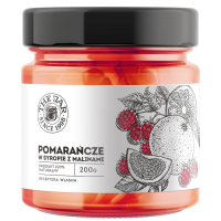 Pomarańcze w syropie z malinami The Jar (210 g)