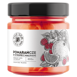 Pomarańcze w syropie z malinami The Jar (210 g)