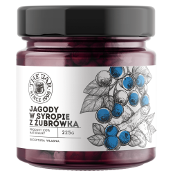 Jagody w syropie z żubrówką The Jar (235 g)