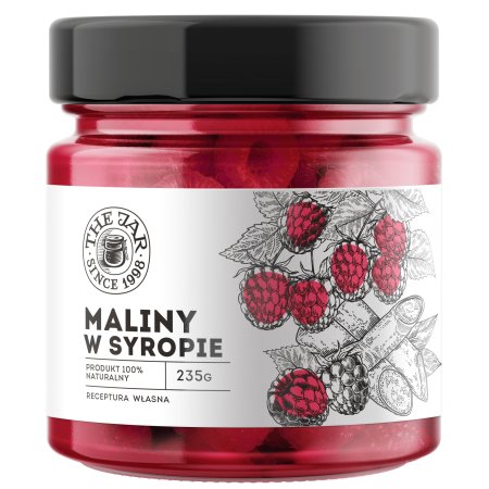 Maliny w syropie The Jar (235 g)